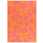 Marula Outdoor Rug Orange Pink