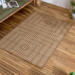 Sandown Jute Effect Outdoor Rug Natural