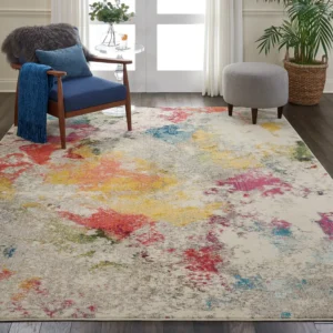 Celestial CES12 Ivory Multi Rug