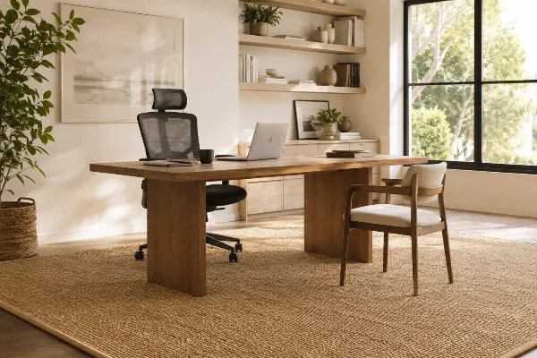 Buy Sisal carpets for the office.