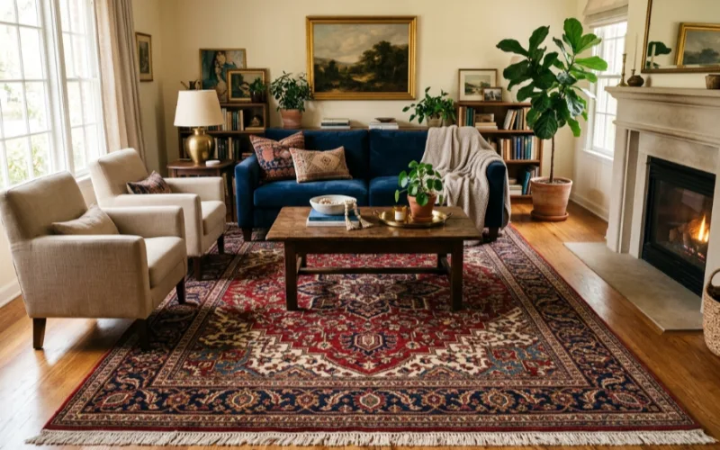 Living Room Persian Rug