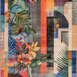 Amias Colourful Floral Carpet