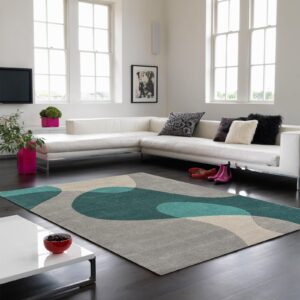 Arc Teal Carpet