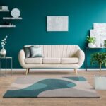 Arc Teal Carpet