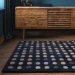Asiatic Dotty Navy Carpet