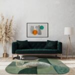 Asiatic Matrix Oval Forest Carpet