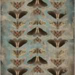 Celestia Brown Moth Carpet
