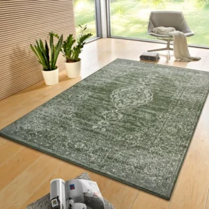 Gloria Meridional Green Carpet