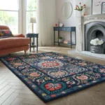 Hani Floral Wool Carpet