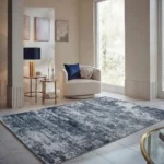 Karrie Marble Washable Carpet