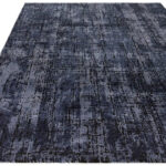 Kuza Abstract Navy Carpet