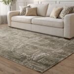 Kuza Portrait Khaki Carpet