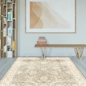 Leonie Beige Turkish Carpet