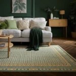 Mara Woven Jute Border Carpet