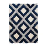 Olympia GR224 Grey Navy Carpet