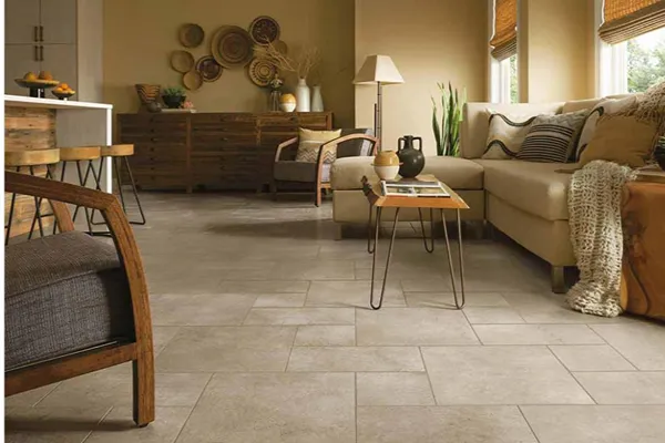 Luxury Vinyl Tile Flooring Design
