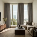 Natural Heavyweight Linen Soundproof Curtains